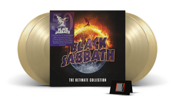 BLACK SABBATH The Ultimate Collection 4LP GOLD