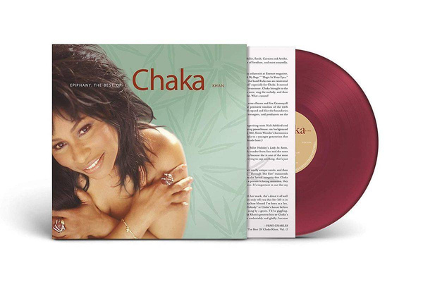 CHAKA KHAN Epiphany: The Best Of Chaka Khan Vol 1 LP BURGUND