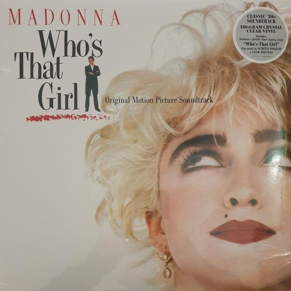 MADONNA Who's That Girl Ost (CLEAR Vinyl Album) LP