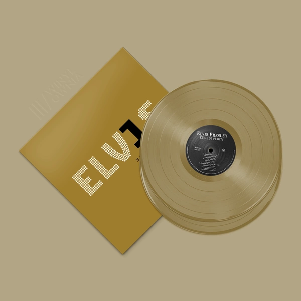 ELVIS PRESLEY Elvis 30 #1 Hits 2LP GOLD