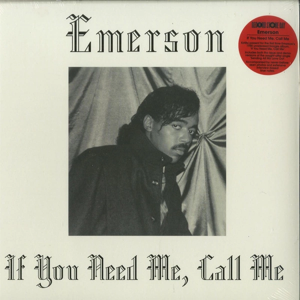 EMERSON If You Need Me, Call Me LP