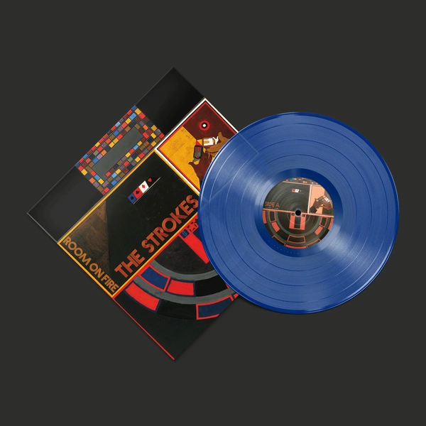 THE STROKES Room On Fire LP BLUE