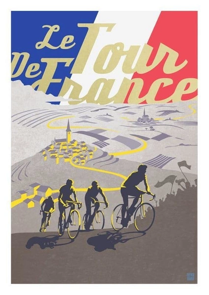Tour de France PLAKAT