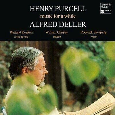 PURCELL Music For A While Deller Kuijken Christie Skeaping LP