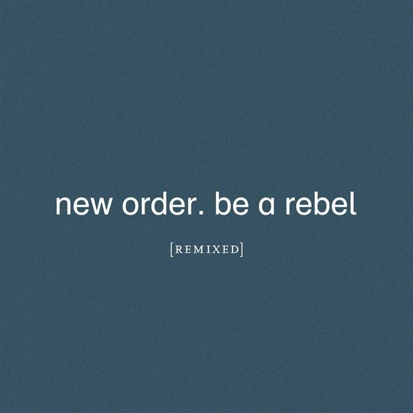 NEW ORDER Be a Rebel EP LP