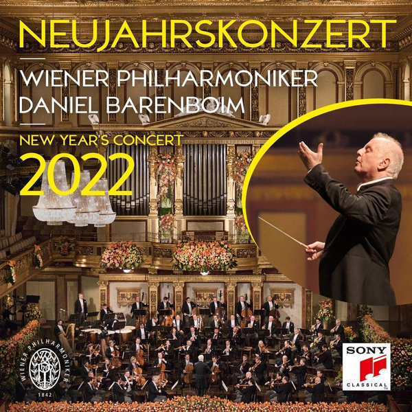 BARENBOIM, DANIEL, & WIENER PHILHARMONIKER Neujahrskonzert 2022 / New Year's Concert 2022 3LP