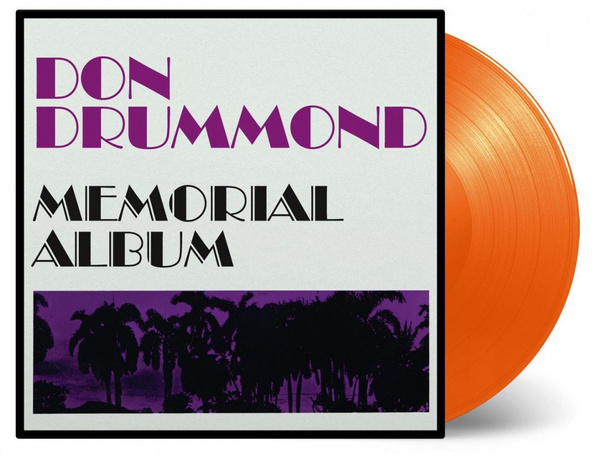 DON DRUMMOND Memorial Album LP ORANGE VINYL